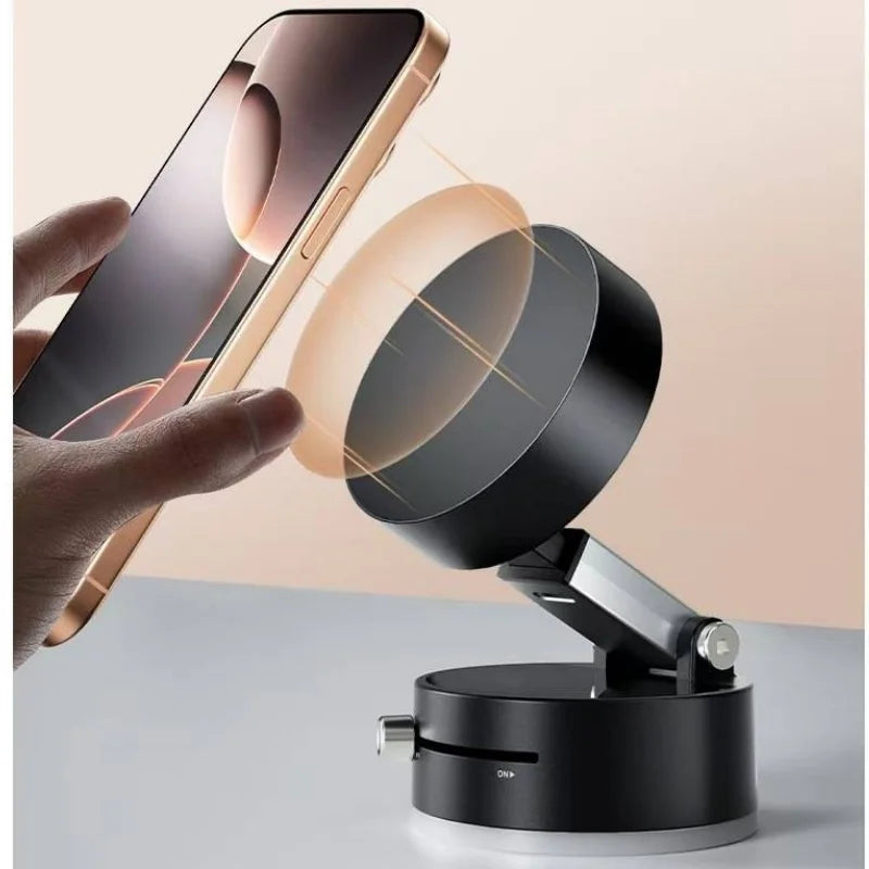 Support magnétique pour téléphone portable de voiture 2025 - Nouveau modèle à ventouse et fixation par vide - Support de téléphone portable spécialement conçu pour les voitures