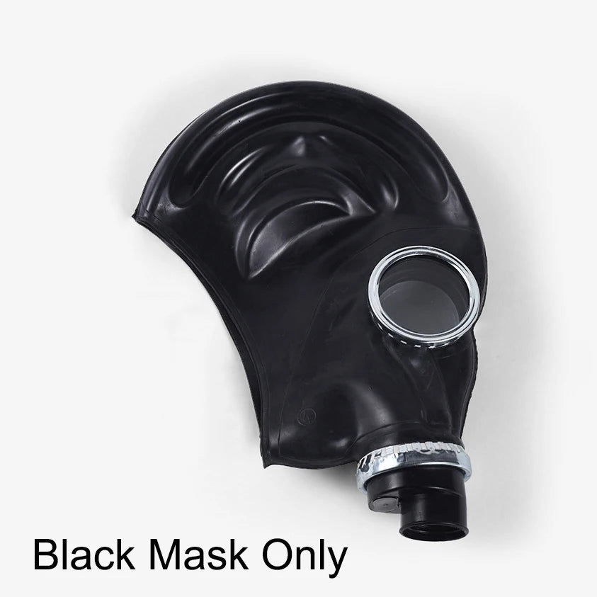Masque complet à gaz noir polyvalent, nouveau Type 64, respirateur, peinture, Spray, Pesticide, masque en caoutchouc naturel, masque de prévention chimique