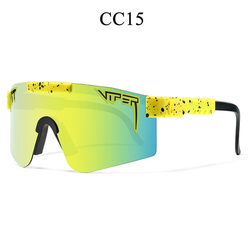 Lunettes de soleil Pit Viper pour adultes, idéales pour le cyclisme, la conduite et le sport en extérieur. Protection UV400. Lunettes de soleil tendance pour hommes et femmes