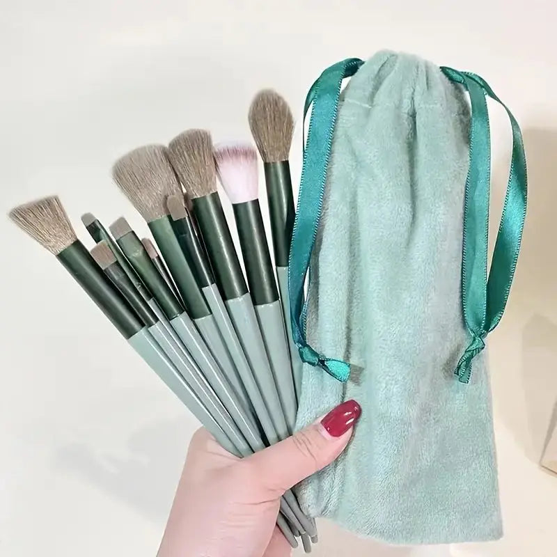 Ensemble de pinceaux de maquillage professionnels, doux et moelleux, pour fond de teint, poudre, fard à paupières, mélange Kabuki, outil de beauté