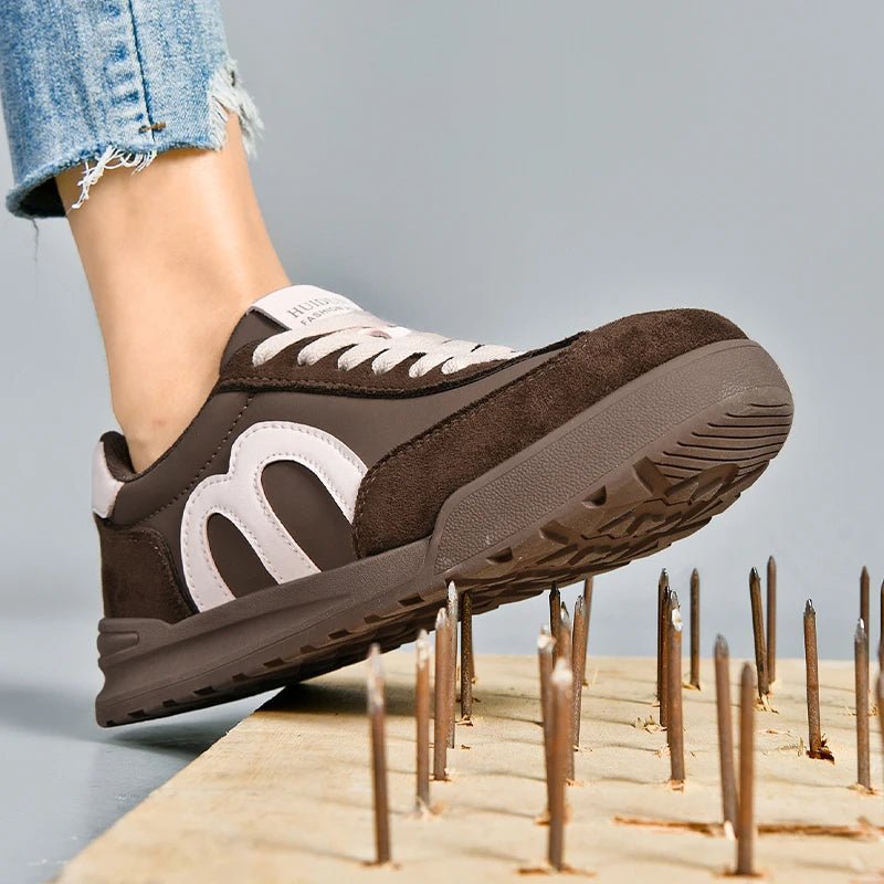 Chaussures de sécurité pour femmes, chaussures de sécurité Comfor, baskets légères, respirantes et antidérapantes, bottes de travail d'été