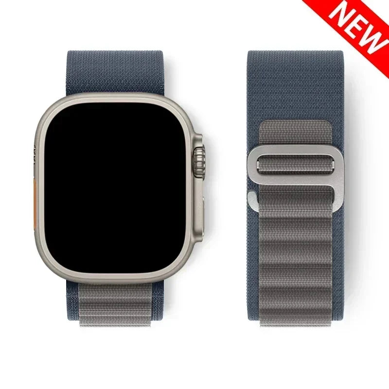 Boucle alpine pour bracelet de montre Apple ultra 2 49mm série 10 9 8 7 6 SE 5 4 46mm 42mm 40-44mm 45mm 41mm bracelet de sport g-crochet iwatch 10