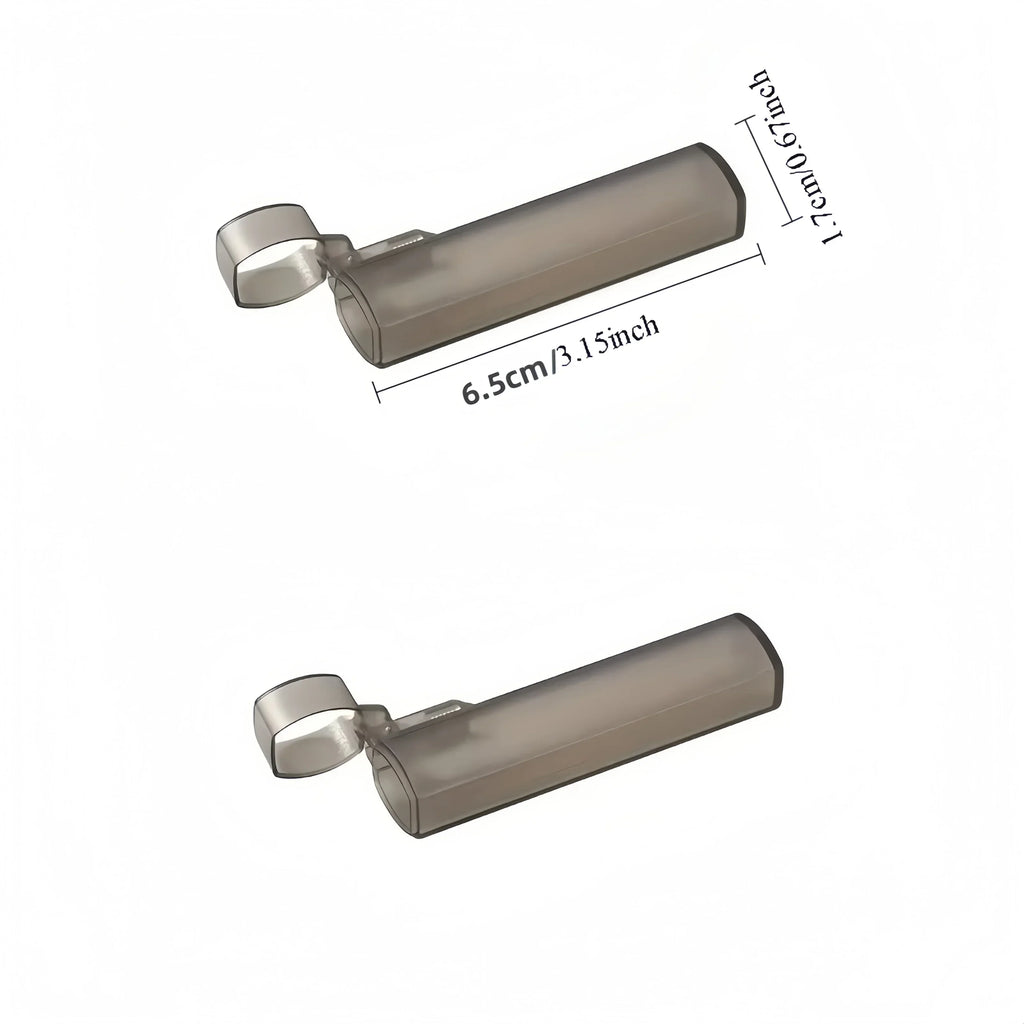 Fournitures de cuisine et de Restaurant, étui à cure-dents Portable en plastique-support transparent pour cure-dents pour les voyages en plein air