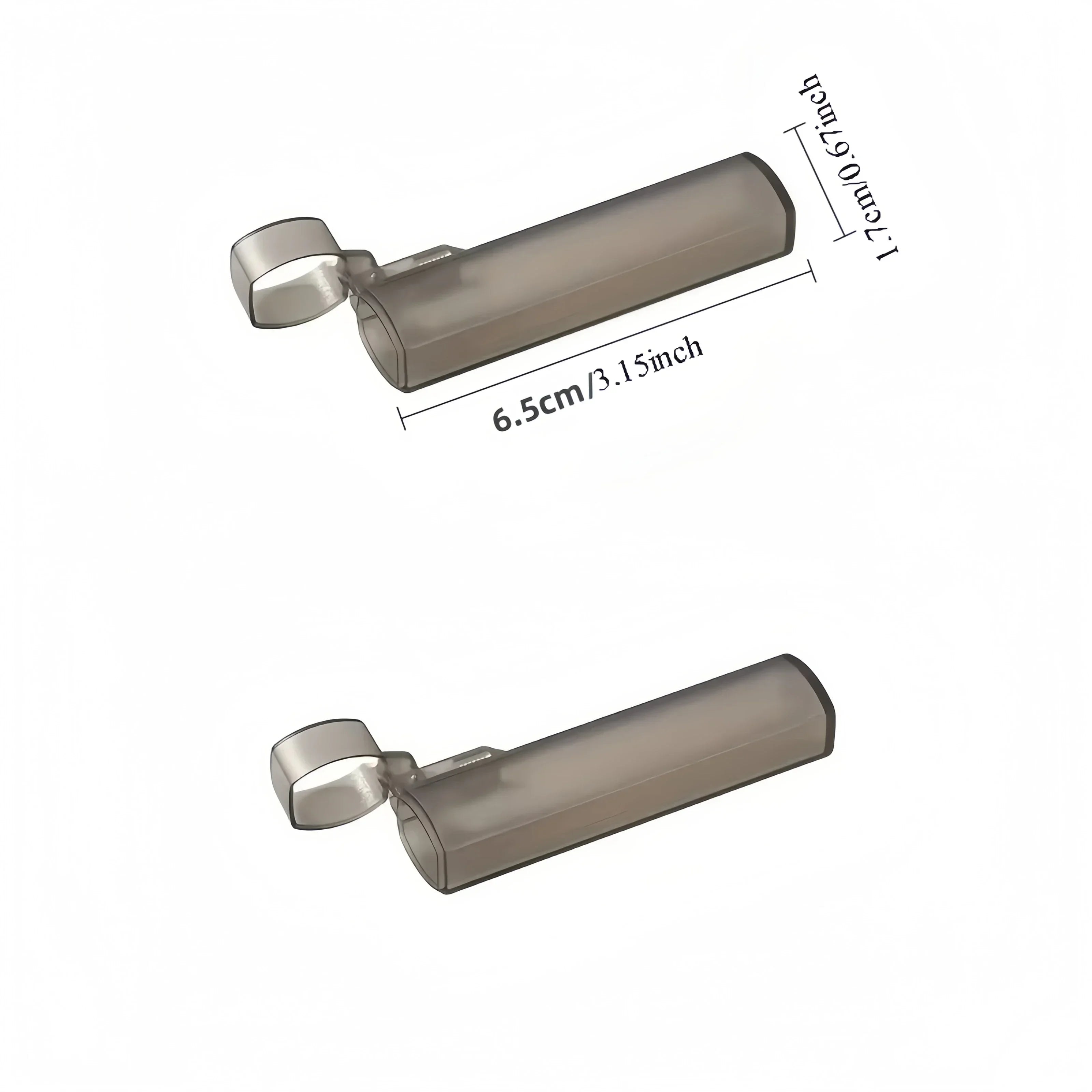 Fournitures de cuisine et de Restaurant, étui à cure-dents Portable en plastique-support transparent pour cure-dents pour les voyages en plein air
