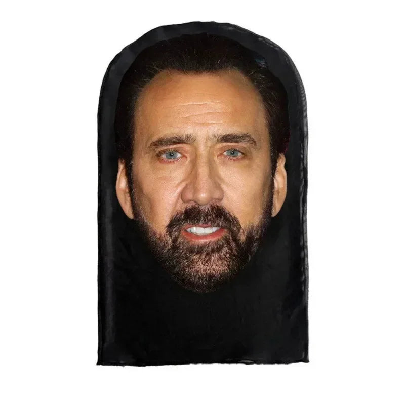 Masque Kanye imprimé en 3D pour cosplay, masque intégral en maille extensible pour hommes et femmes, déguisement de rôle, cagoule tendance pour Halloween
