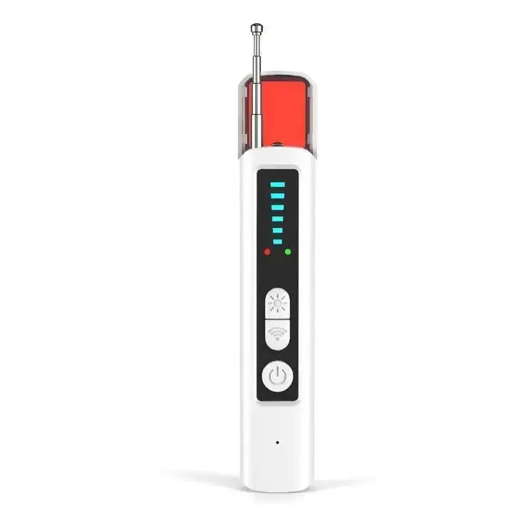 2025 Nouveau détecteur de caméra cachée multifonctionnel - Anti-espion pour écoute/GPS/objectif, confidentialité d'hôtel/voiture avec sensibilité réglable