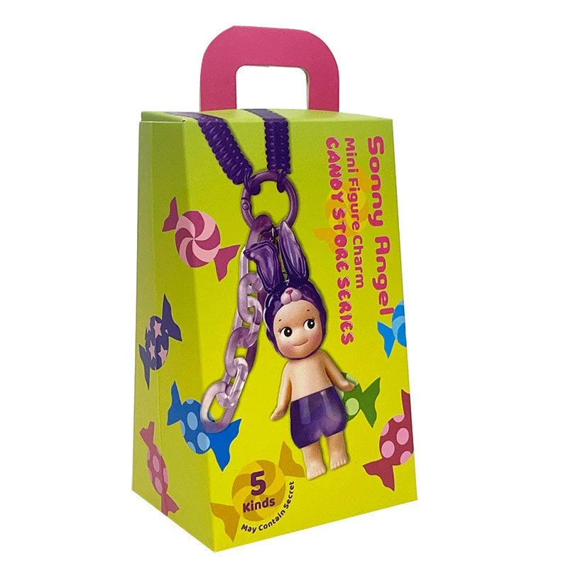 Sonny Angel – poupée série maison de bonbons, boîte aveugle, poupée mignonne, porte-clés pendentif, tendance, fait à la main, cadeau d'anniversaire pour femme