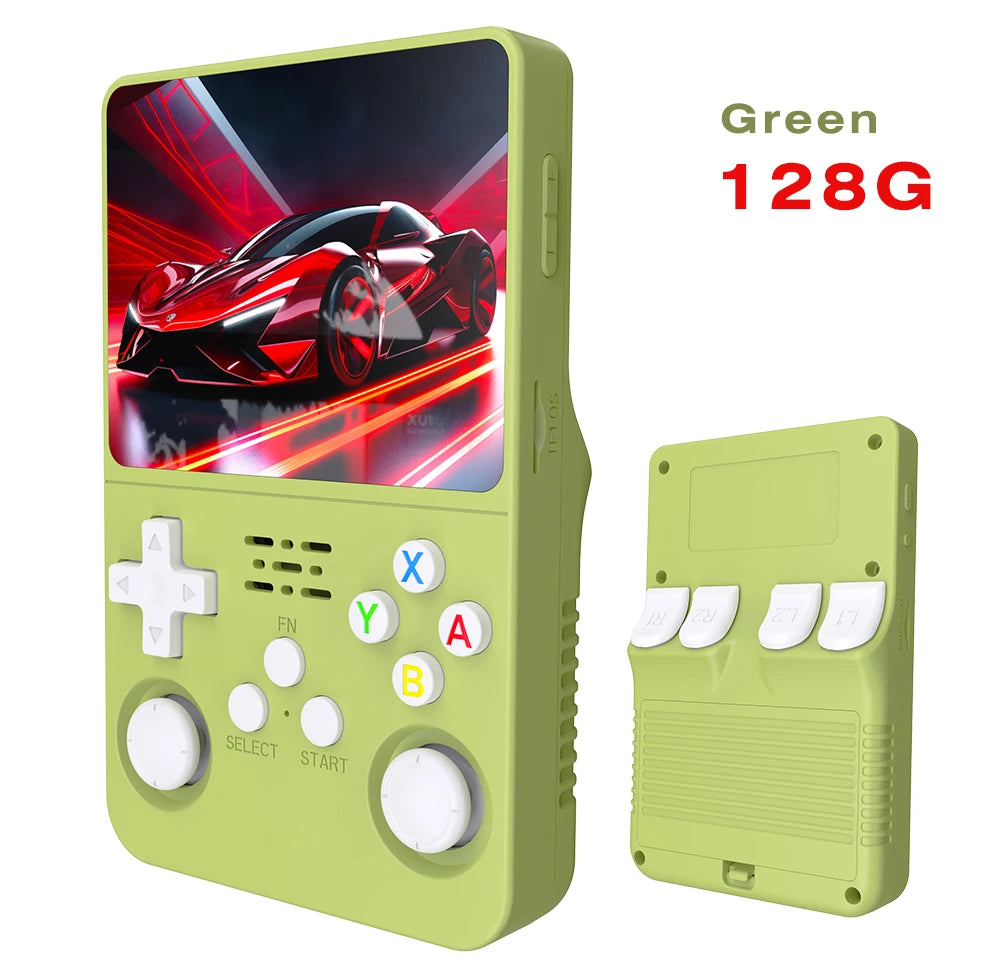 64G/128G R36S Retro Handheld Video Game Console Linux System 3.5 Inch IPS Screen R35s Pro Portable Pocket Video Player Games
