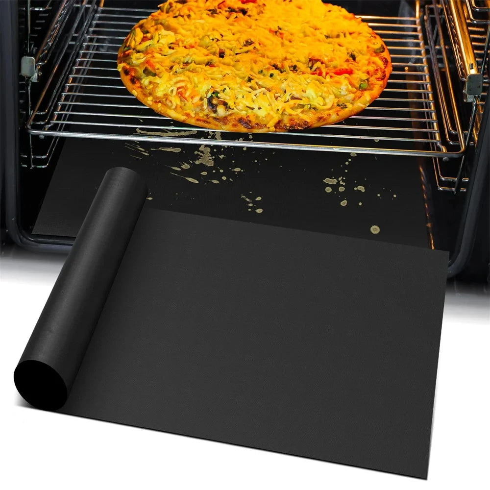 Tapis de cuisson antiadhésif pour four, tapis de barbecue, tapis de cuisson réutilisable pour grille-pain, tapis de cuisson résistant à la chaleur