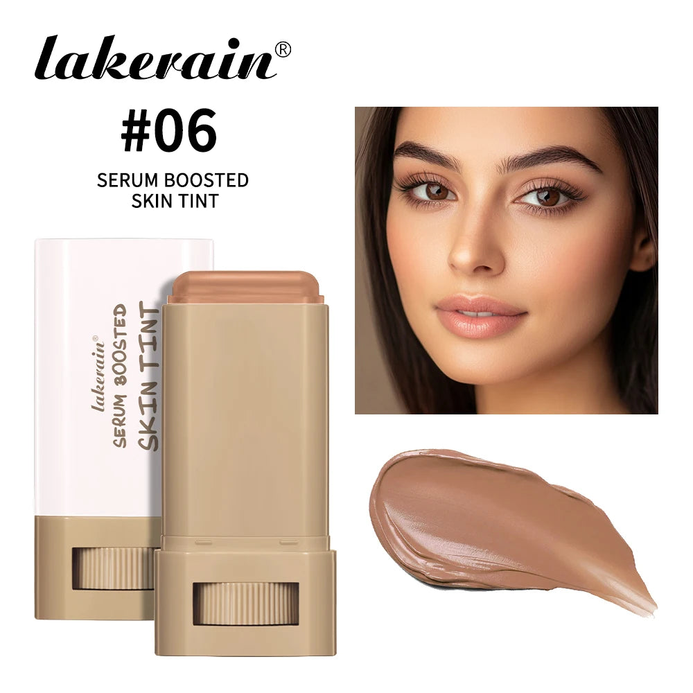 Bâton de teinte pour la peau, sérum teinté solide, imperméable, nourrissant, fond de teint, baume pour le visage, maquillage