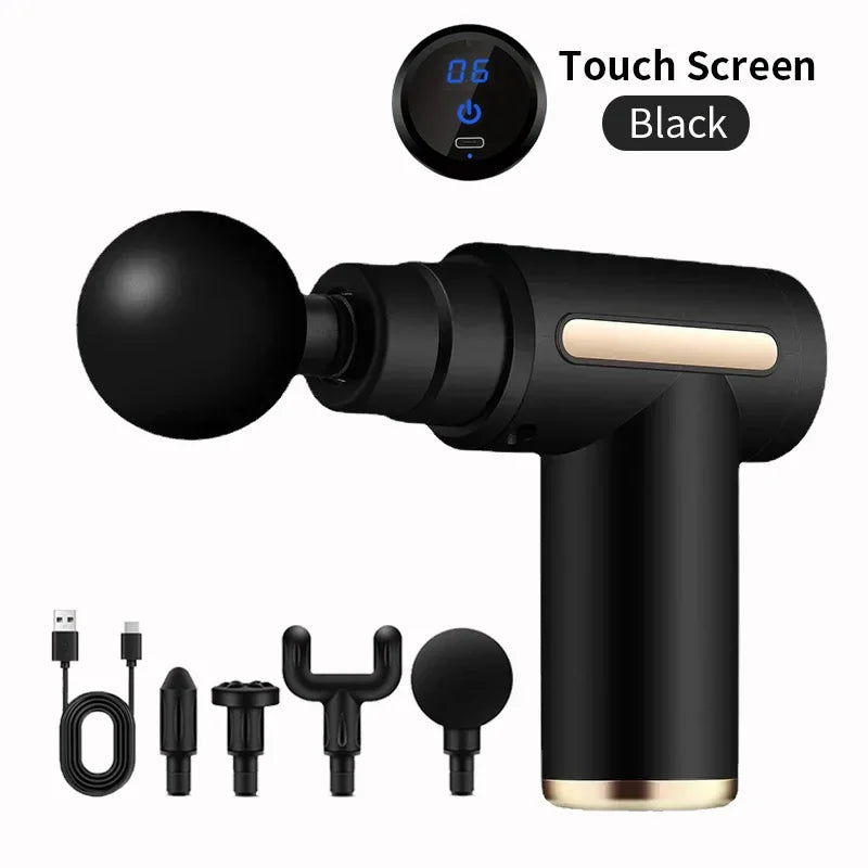 Nouveau pistolet de Massage Portable pour le Fascia, Mini pistolet de Massage pour les tissus profonds du cou et des pieds, léger, vitesse réglable, équipement de Massage pour tout le corps