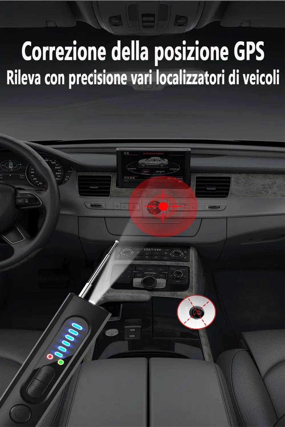 Détecteur de micro-espion, brouilleur de fréquence, détecteur de caméra cachée, détecteur d'espion sans fil, détecteur de caméra cachée pour bureaux, hôtel