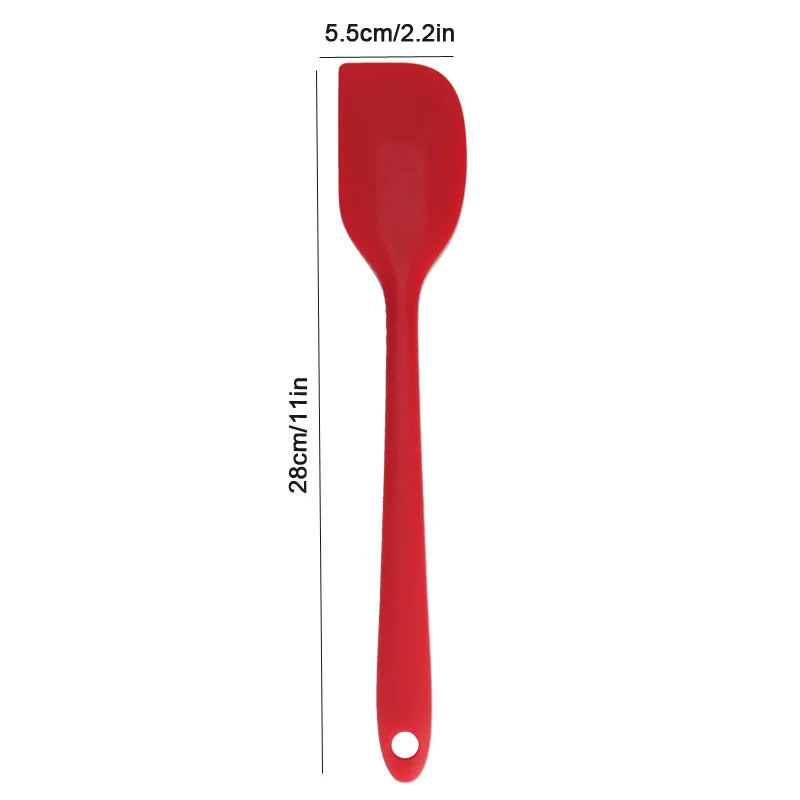 Spatule à crème en Silicone spatule à beurre antiadhésive outils de cuisson de cuisine résistants à la chaleur outils de cuisson de gâteaux bricolage