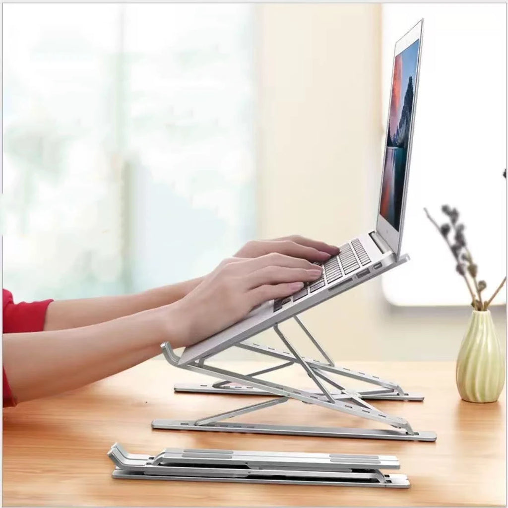 Support pliable et réglable en aluminium pour ordinateur portable et tablette, support pour ordinateur portable et tablette, Dissipation thermique