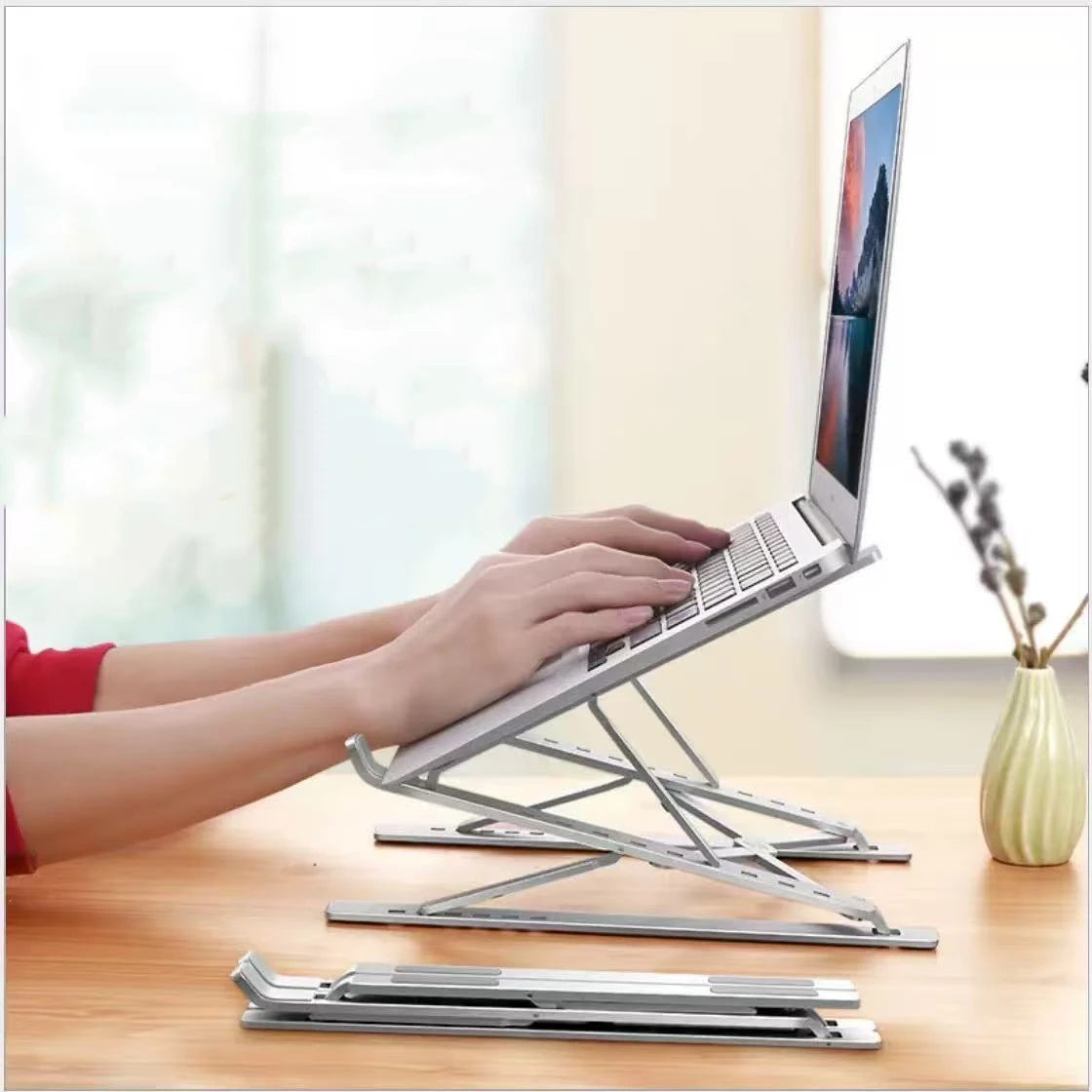 Support pliable et réglable en aluminium pour ordinateur portable et tablette, support pour ordinateur portable et tablette, Dissipation thermique