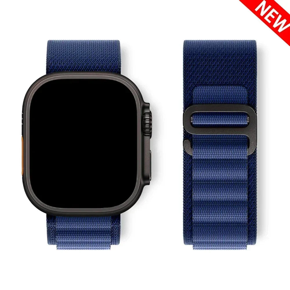 Boucle alpine pour bracelet de montre Apple ultra 2 49mm série 10 9 8 7 6 SE 5 4 46mm 42mm 40-44mm 45mm 41mm bracelet de sport g-crochet iwatch 10