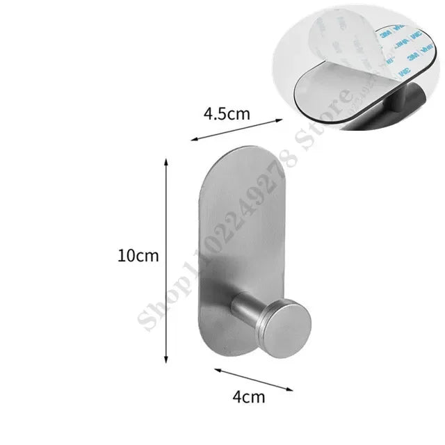 Support mural adhésif pour essuie-tout sous meuble, pour la cuisine et la salle de bain. Porte-rouleau d'essuie-tout doré