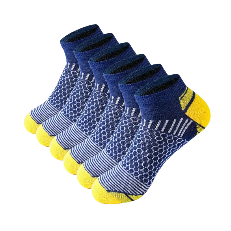 6/12 paires chaussettes basses colorées pour hommes mode confortable automne classique noir chaussette d'affaires chaussettes courtes pour hommes de haute qualité