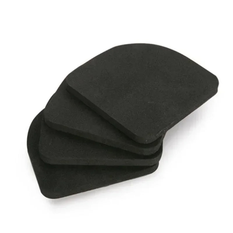Ensemble de 4 patins anti-vibrations antidérapants et résistants aux chocs pour lave-linge et réfrigérateur, avec pieds stabilisateurs pour appareils électroménagers.