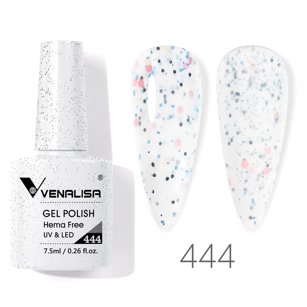 Vernis à ongles gel Venalisa 7,5 ml SANS HEMA, semi-permanent, UV/LED, couvrance totale, texture ultra-douce, manucure sublime