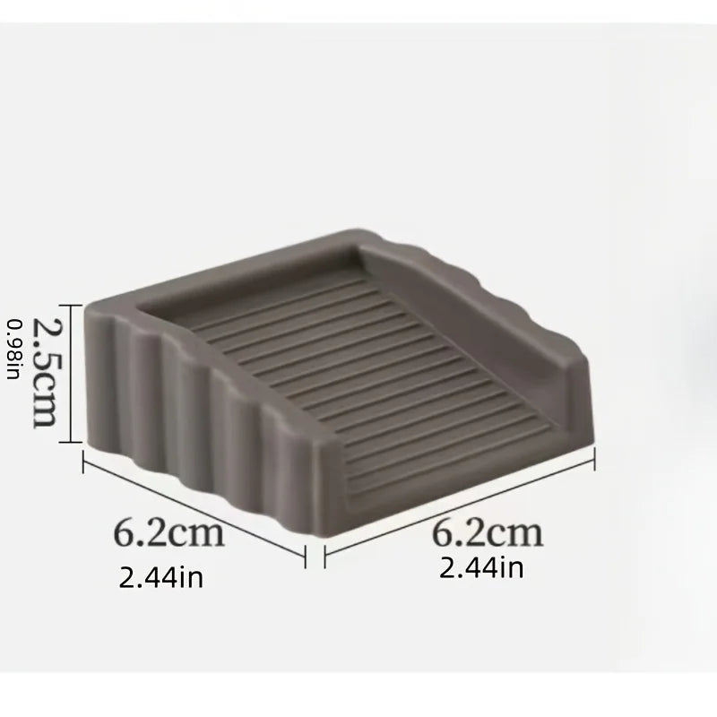 Butée de porte en TPR, cale de sécurité réutilisable, amortisseur de chocs, butée de bas de porte anti-pliage, butée anti-collision, pour la maison et le bureau