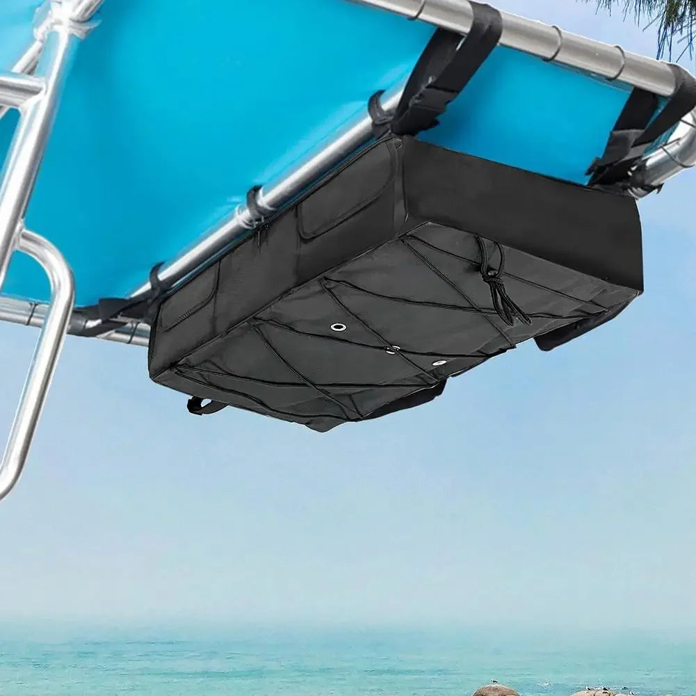 Sacs de stockage pour bateaux de kits d'évacuation en cas d'inondation, gilets de sauvetage, sac de rangement T-top avec corde élastique, sac de rangement étanche en tissu Oxford 600D grande capacité