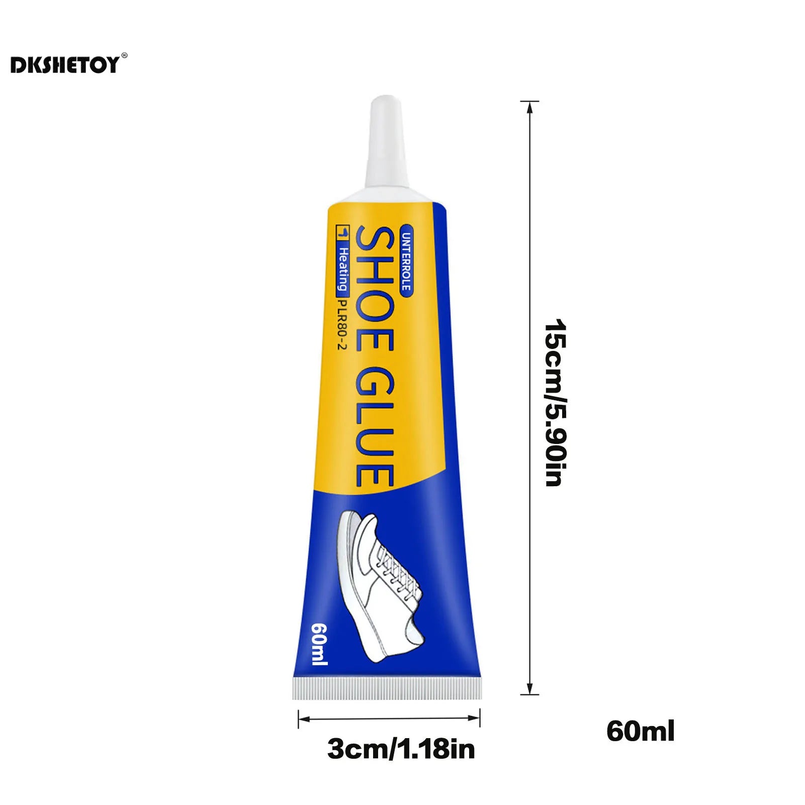 Colles à chaussures Super fortes 60ml, adhésif de réparation universel étanche pour baskets, bottes en cuir, colle de réparation rapide