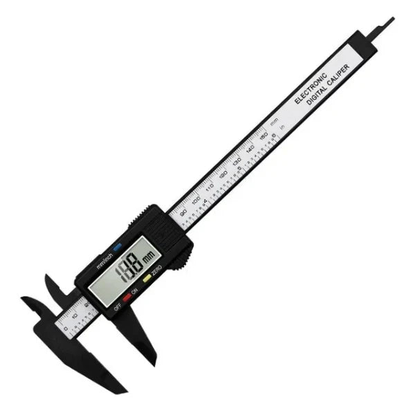 1PC Plastic Vernier Caliper Mini Portable Caliper Student Vernier Ruler 0-150mm Measuring Tool New