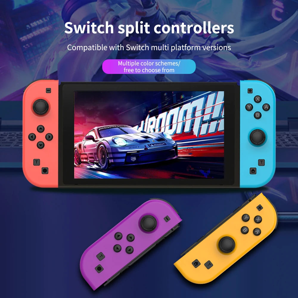 Manette Joy-Con pour Nintendo Switch, manette de jeu sans fil, fonction de réveil turbo