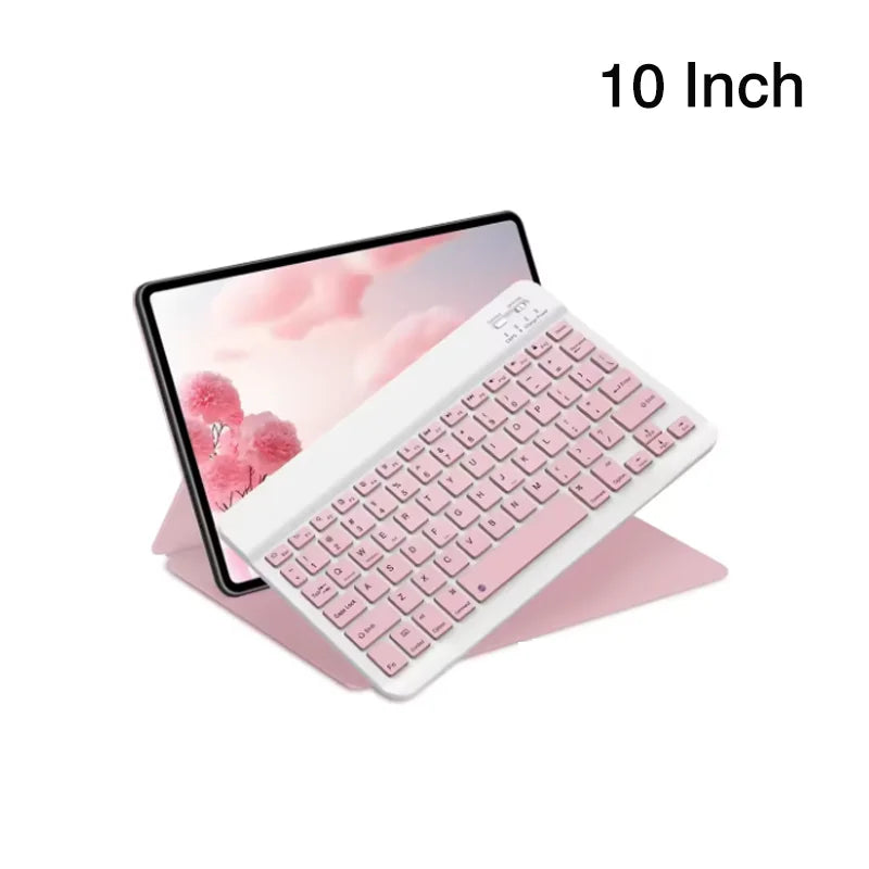 7/10inch Bluetooth 5.1 Keyboard Mini Wireless Keyboard for iPad Pro Air Notebook Rechargeable Gaming Keyboard For Laptop Tablet