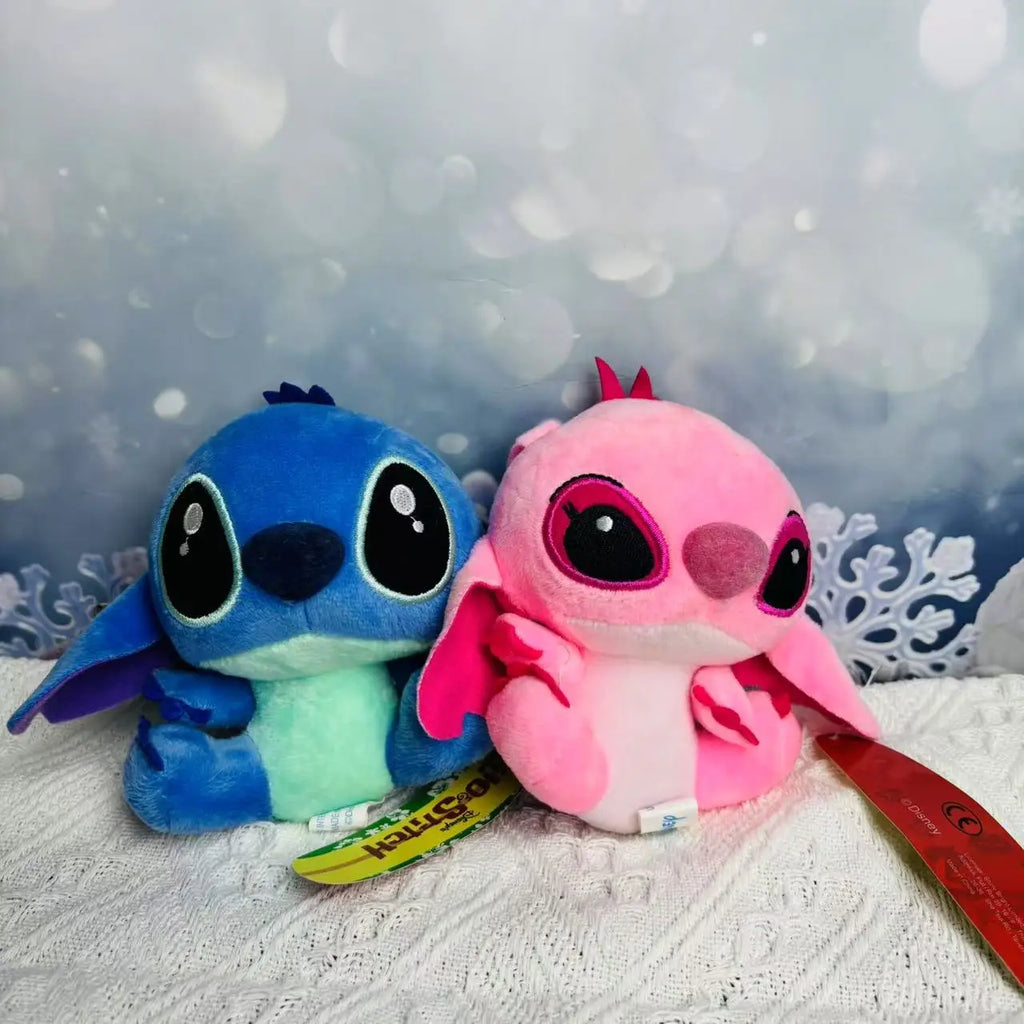 18cm Original Plush Stitch toy Baby Movie Cartoon Model Doll Children Action Figures Stuffed Toys Pendant Gifts