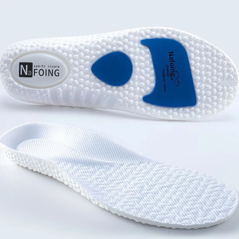 Semelles de sport souples pour hommes, absorbant les chocs et respirantes en été, pour un confort optimal même en position debout prolongée