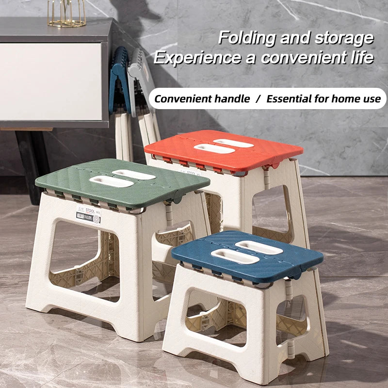 Chaise pliante en plastique épais MUMUCC, chaise de camping portable, chaise de plage pliante, chaise pour enfants.