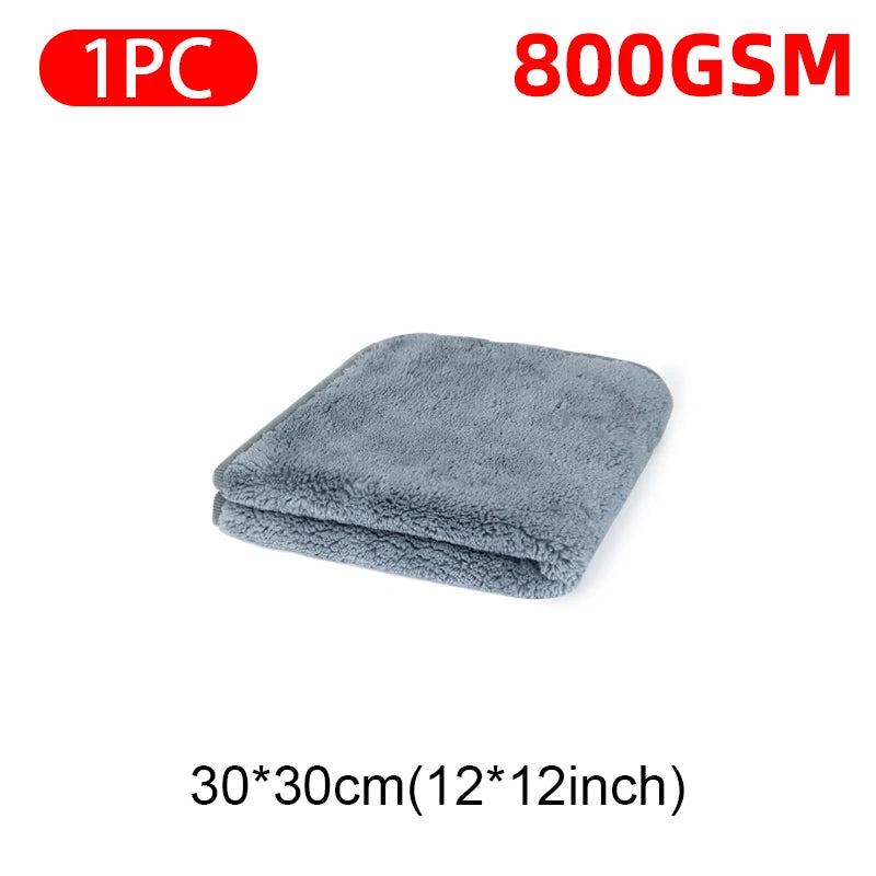 Serviette de lavage auto en microfibre SEAMETAL, super absorbante, pour le nettoyage et le séchage de votre voiture. Chiffons multifonctionnels pour accessoires de lavage auto