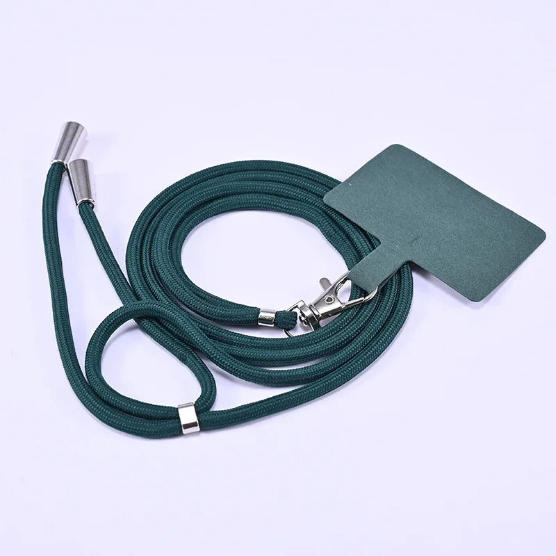 Lanière de téléphone réglable et détachable, sangle de lanière pour accessoires de chaîne de téléphone portable, sangles de cou universelles