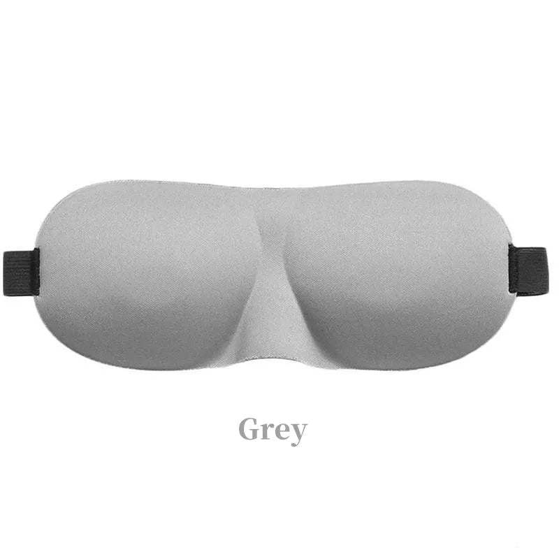 Masque pour les yeux de sommeil 3D, aide au repos de voyage, Patch de couverture pour les yeux, masque de sommeil doux, bandeau pour les yeux, masseur relaxant