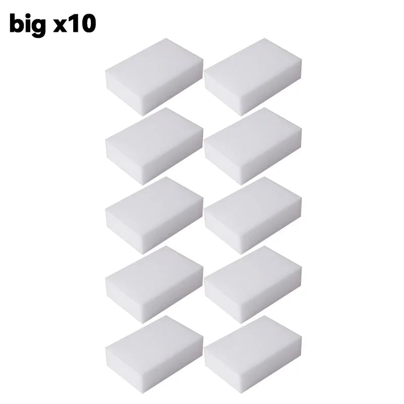 Lot de 5 ou 50 éponges magiques en mélamine, nettoyantes et ultra-absorbantes, pour la cuisine et la salle de bain, outils de nettoyage et produits ménagers
