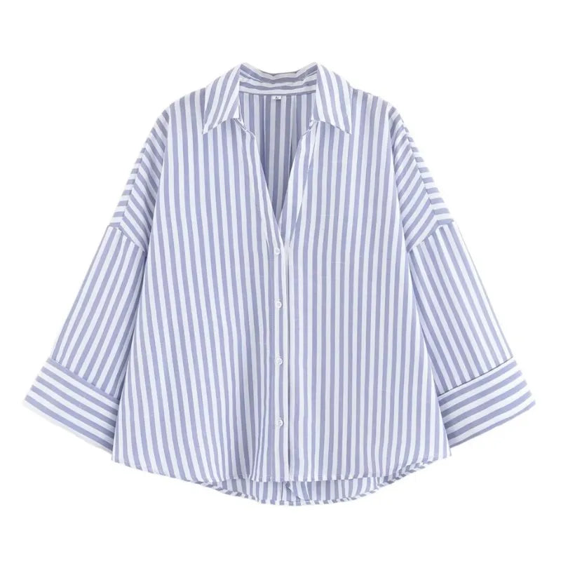 HipSeam chemise à manches larges femmes printemps ourlet asymétrique bouton chemises pour femmes Simple dame Johnny col chemises et chemisiers en lin