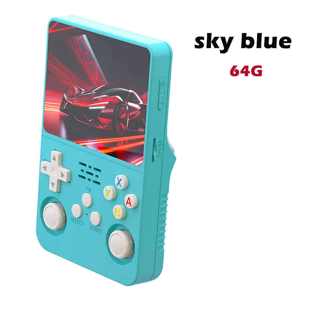 Console de jeu vidéo portable rétro R36S, système Linux, écran IPS de 3,5 pouces, lecteur portable, jeux de 64 Go, plusieurs couleurs sont disponibles