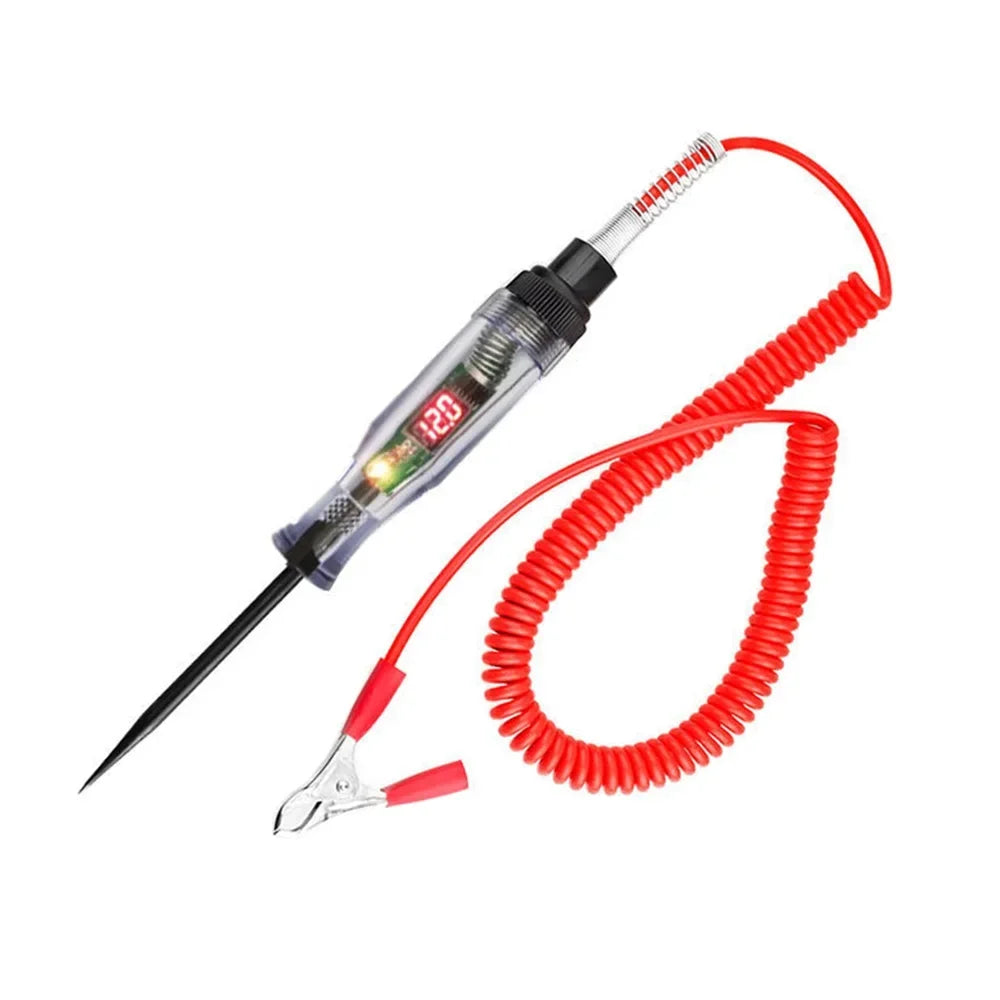 Testeur de Circuit de tension de camion de voiture 6V 12V 24V, sonde de Diagnostic automobile, stylo de Test d'ampoule, stylo de mesure électrique, outils de réparation