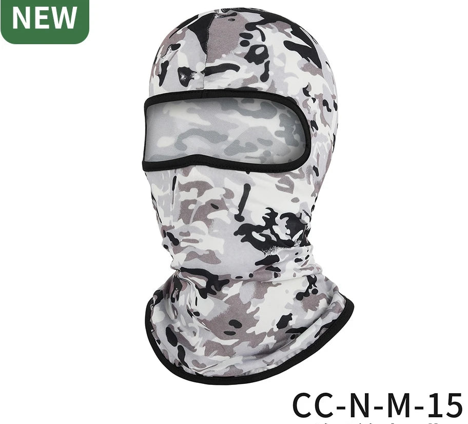 Musion Motorcycle Balaclava Sun Protection Full Face Mask Breathable Mesh Airsoft Mask Balaclava Bicycle Cycling Head Cover Unde