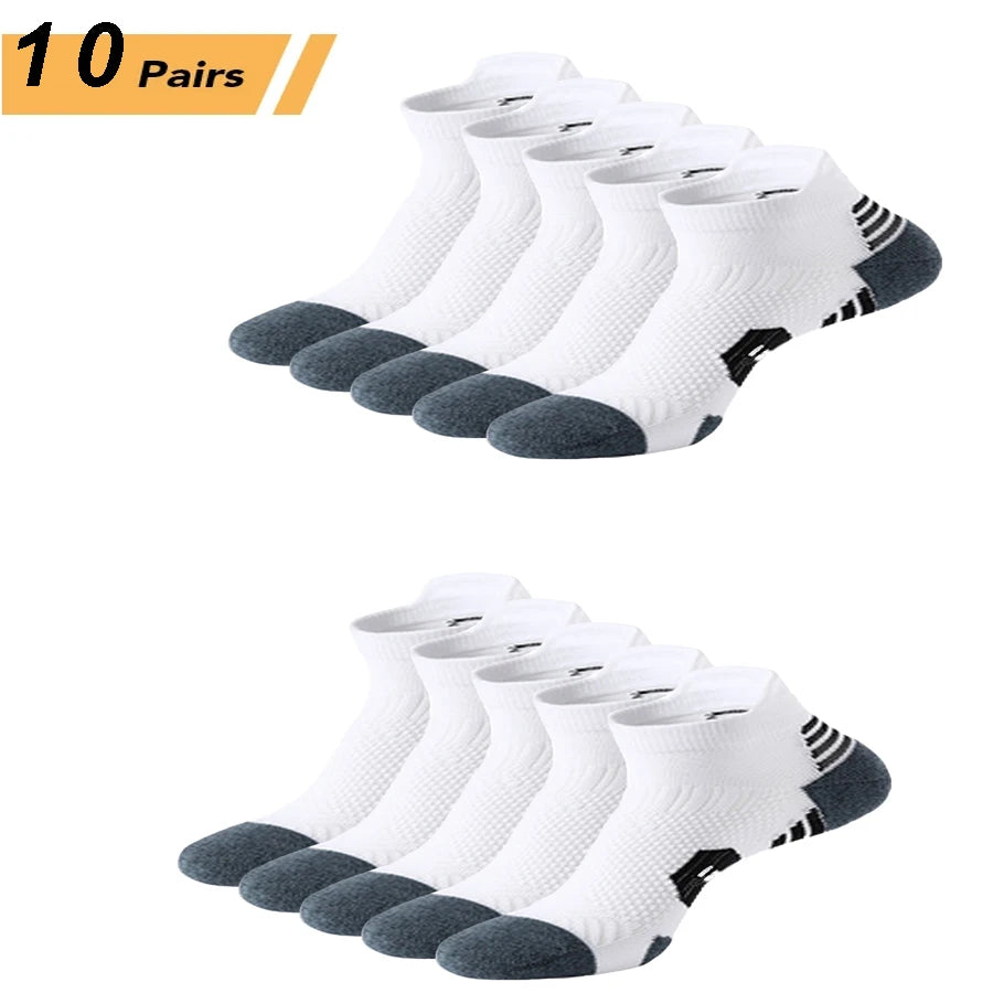 3 paires de chaussettes de sport de Fitness professionnelles, bas de serviette, chaussettes de course antidérapantes pour hommes et femmes, courtes à séchage rapide, pour entraînement de basket-ball