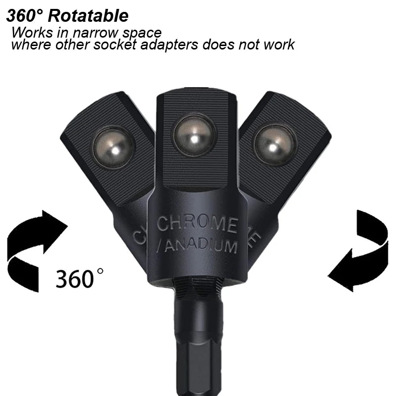 Dégagement perceuse à Angle droit, accessoire de qualité d'impact, outil manuel électrique, pilote d'adaptateur de prise rotatif, jeu d'extension, tournevis Ho
