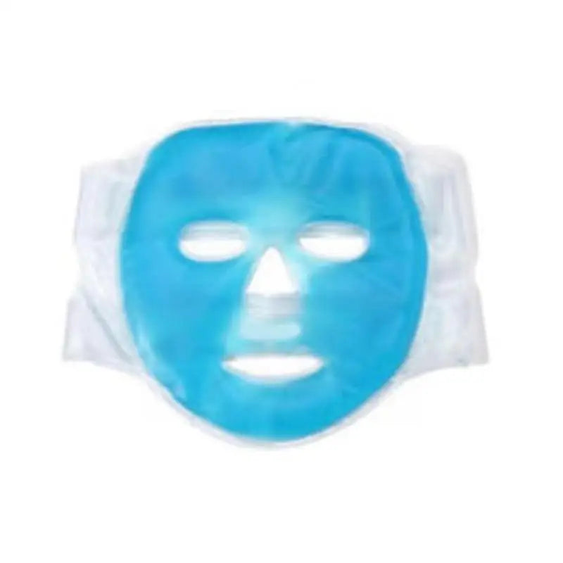 Masque facial en gel froid compresse glacée bleu pour le visage complet Froid hydratant avec un compresse de relaxation Faicial Pack