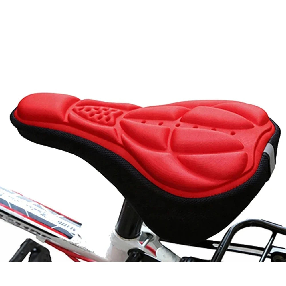 Selle de vélo 2025, housse de selle souple 3D pour VTT, coussin en mousse épaisse et respirante, accessoires de vélo
