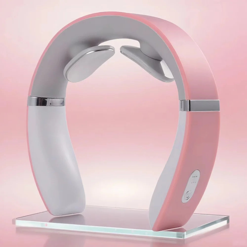 Portable Household Cervical Massager Mini Neck Shoulder Massager Deep Massage Neck Warm Pressing Neck Relaxers Pressing Care