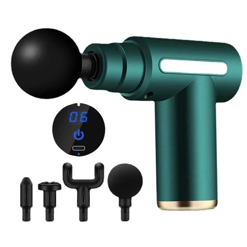 Pistolet de Massage de Fascia, masseur de Relaxation musculaire, pistolet de Massage électrique à vibrations, pistolet à Membrane de cou de qualité professionnelle