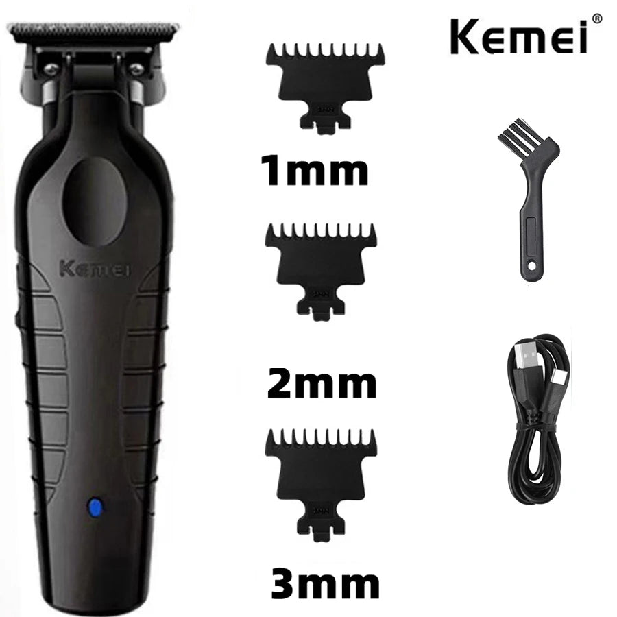 Kemei KM-2296 KM-2299 KM-1102 Kit de tondeuse à cheveux rasoir électrique pour hommes tondeuse à cheveux Machine professionnelle pour couper les cheveux