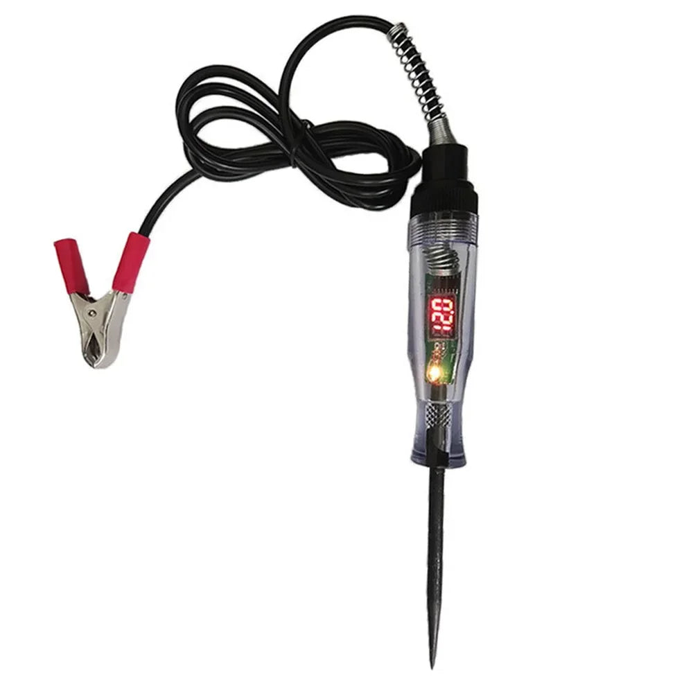 Testeur de Circuit de tension de camion de voiture 6V 12V 24V, sonde de Diagnostic automobile, stylo de Test d'ampoule, stylo de mesure électrique, outils de réparation