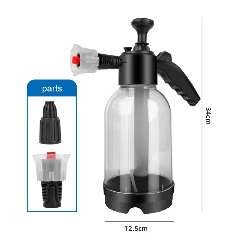 1 PC Pneumatic Foam Spray Can Handheld For Car Wash Spray Garden Cleaning Car Windows And Floor Home Cleaning Tools